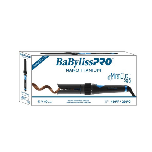 Rizador Automático Miracurl Pro de Babyliss 3/4" Edición Limitada Black & Blue - MegaStore