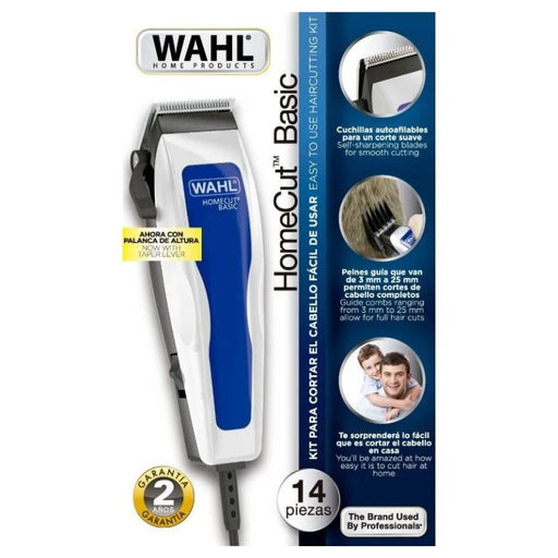 Cortadora Wahl Homecut Basic de 14 Piezas Ajuste Preciso con