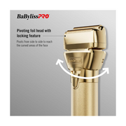 Afeitadora Doble Foil BaBylissPRO® FXONE™ GoldFX - MegaStore