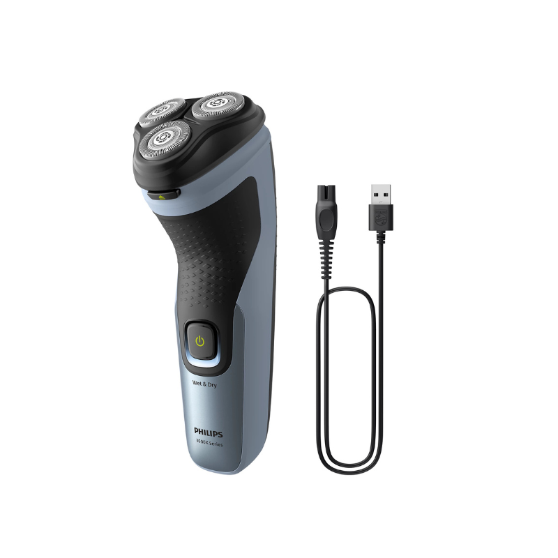Afeitadora Philips X3063/00 Series 3000 Wet & Dry – Precisión y control total