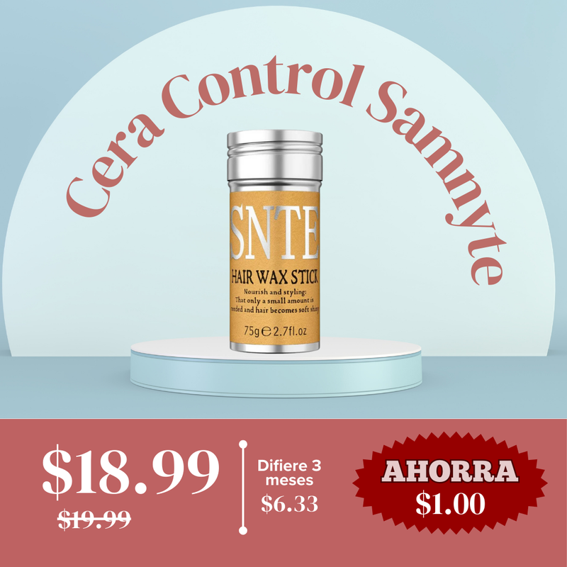 Samnyte Cera Control Bordes para Cabello y Frizz - 2.7 oz - MegaStore