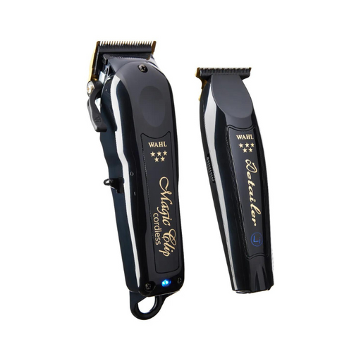 Combo Barber Inalámbrico Wahl 5 Star - Magic Clip y Detailer Li - MegaStore