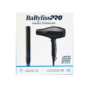 Combo Profesional Babyliss Secador + Plancha Limited Edition Nano Black - MegaStore