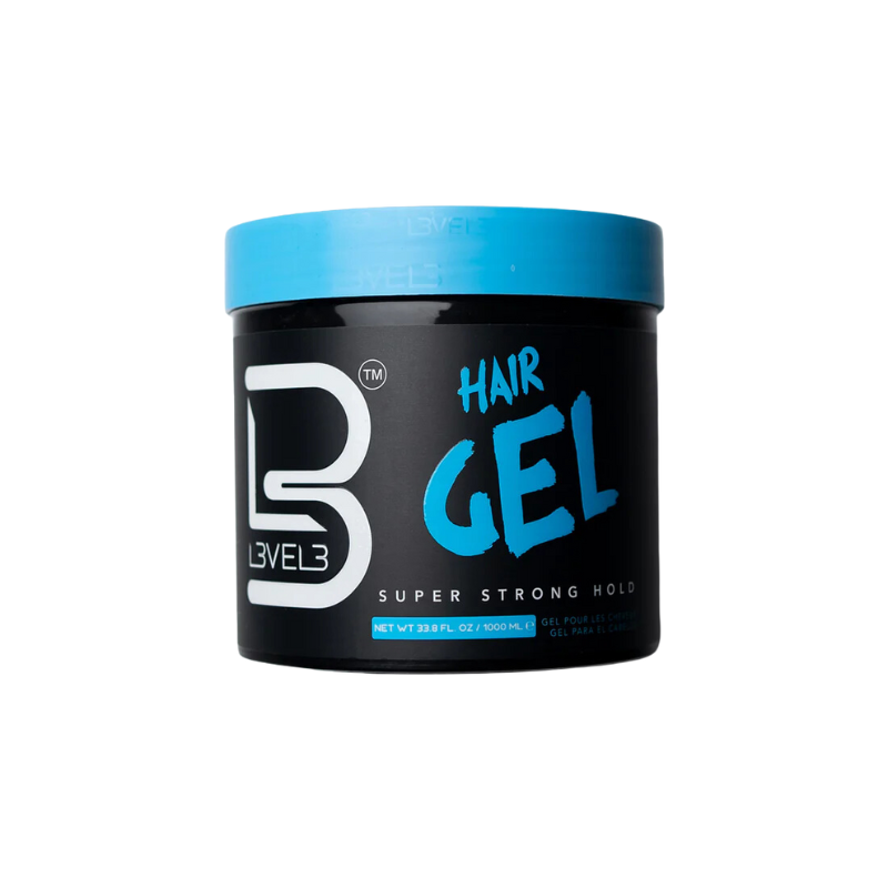 Gel Fijador Fuerte para Cabello Masculino Level3 - Máxima Duración 1000ML - MegaStore