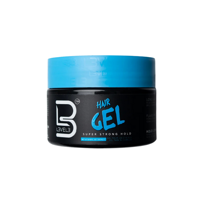 Gel Fijador Fuerte para Cabello Masculino Level3 - Máxima Duración 250ML