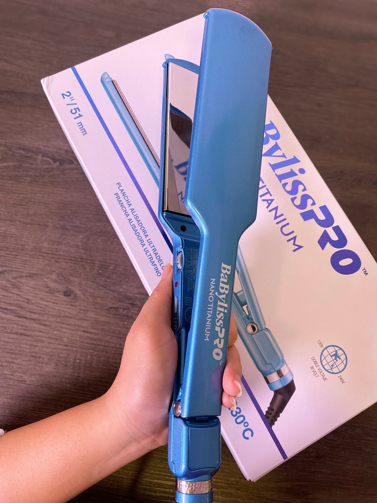 Voltaje de las planchas babyliss hot sale