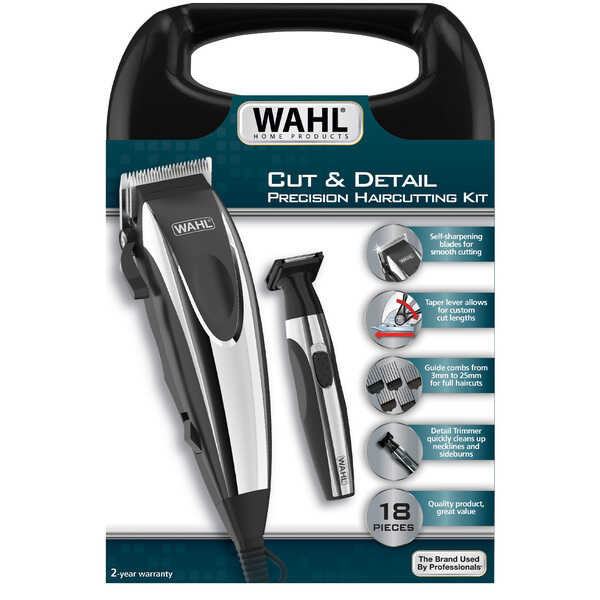 Kit de Corte de Cabello de Precisión Wahl CUT & DETAIL - MegaStore