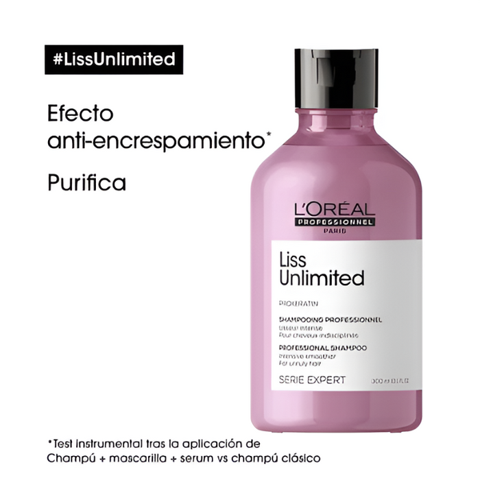 Liss Unlimited Shampoo - L'Oréal Professionnel 300ML