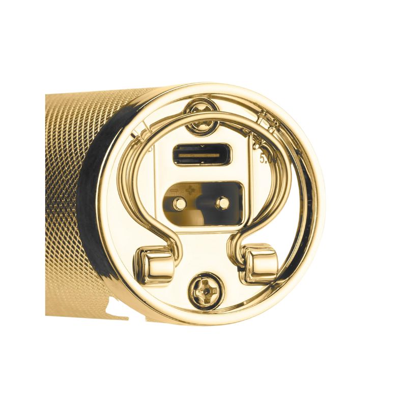 Patillera BaBylissPRO GoldFX Skeleton Motor N1, Batería Duradera y USB-C - MegaStore