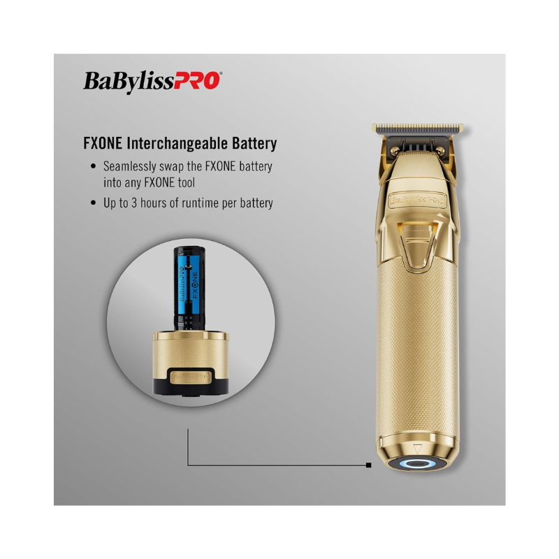 Patillera BaBylissPRO® FXONE™ GoldFX - MegaStore
