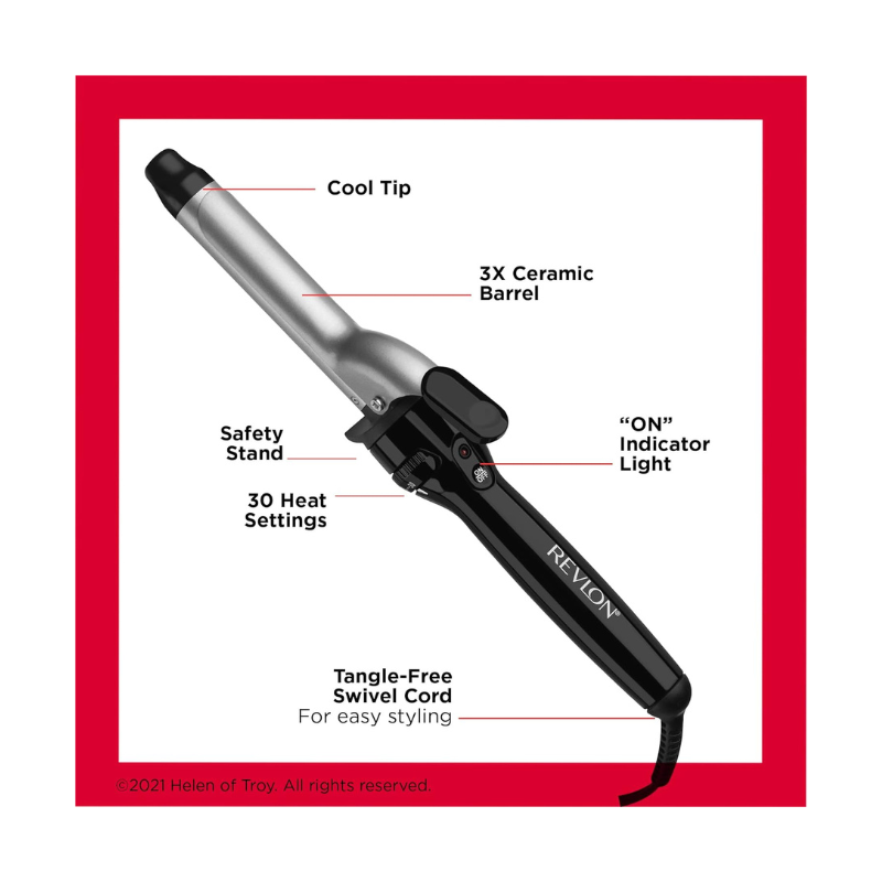 Pinza de Cabello Perfect Heat de Revlon 1" - MegaStore