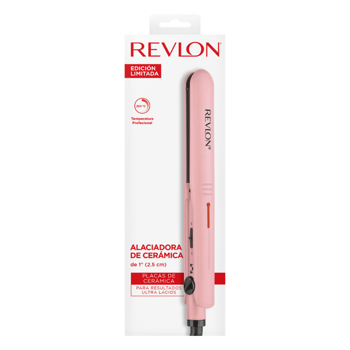 Plancha de Cabello de Cerámica Revlon 1” Edición Limitada MegaStore