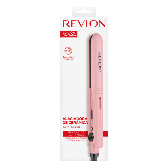 Plancha de Cabello de Cerámica Revlon 1” Edición Limitada