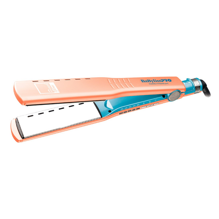 Plancha Profesional BaBylissPRO Vented Nano Titanium 1½” Peach Glow