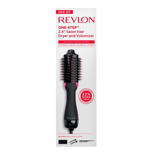 Revlon One-Step 2.4" Set: Cepillo Secador para Brillo y Volumen - MegaStore