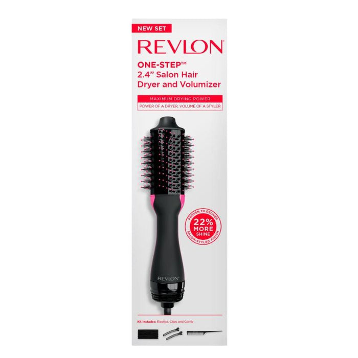 Revlon One-Step Set: Cepillo Secador para Brillo y Volumen