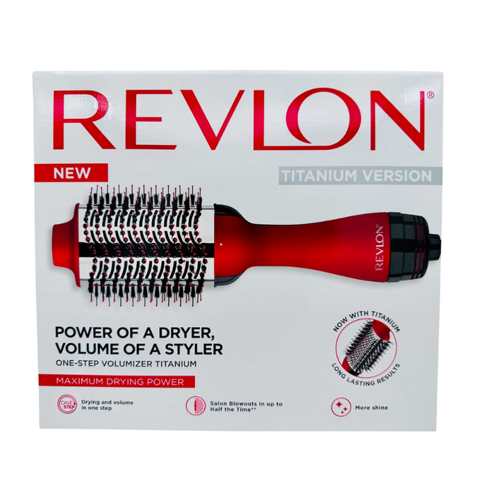 Revlon One-Step 2” Volumiser Titanium: Secador y Estilizador