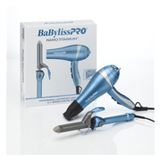 Set de Secador y Tenaza 1" Nano Titanium BaBylissPRO Edición Limitada - MegaStore