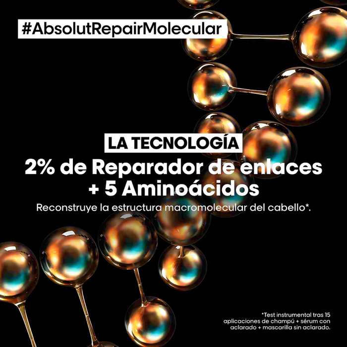 Shampoo Reparador Absolut Repair Molecular 300ml | L'Oréal