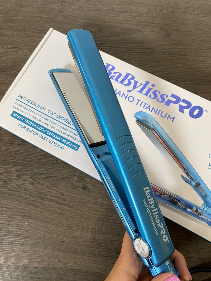 Plancha de Cabello Babyliss Pro 1¼" Dual Ionic Doble Voltaje - MegaStore