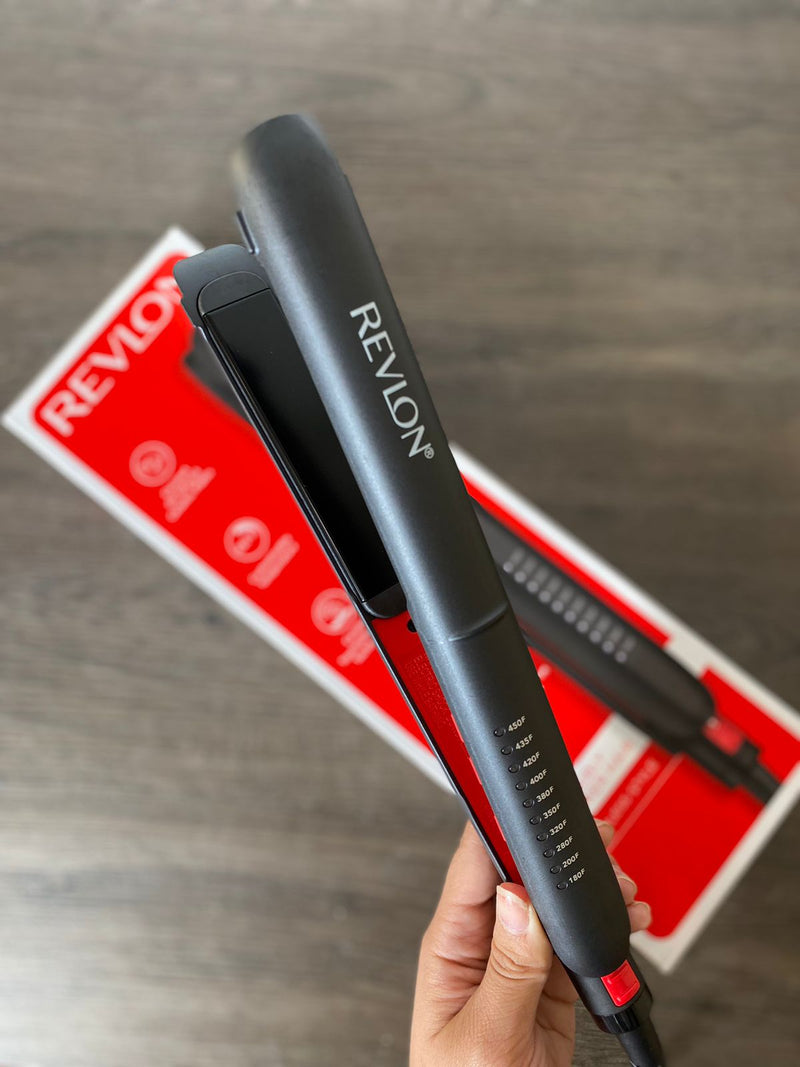 Plancha Revlon De Ceramica 1" Con Infusión De Aceite De Coco - MegaStore