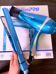 Combo Babyliss Pro Plancha 1'' Y Secadora Ionica 2000 watts - MegaStore