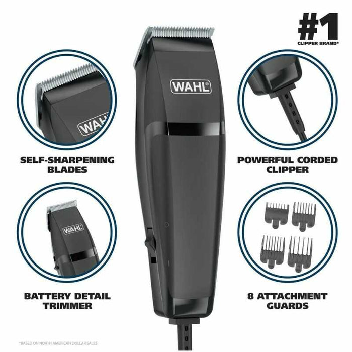Hair Clipper Maquina De Cortar Cabello Wahl Home Cut Kit Wahl