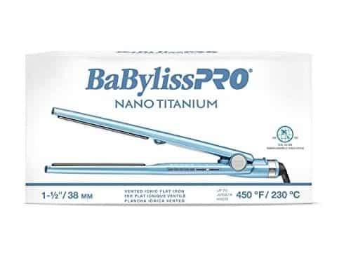 Plancha Babyliss Pro Nano Titanium Iónica Con Ventilación 1 1/2"