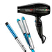 Combo Profesional Babyliss Secador + Plancha y Pinza
