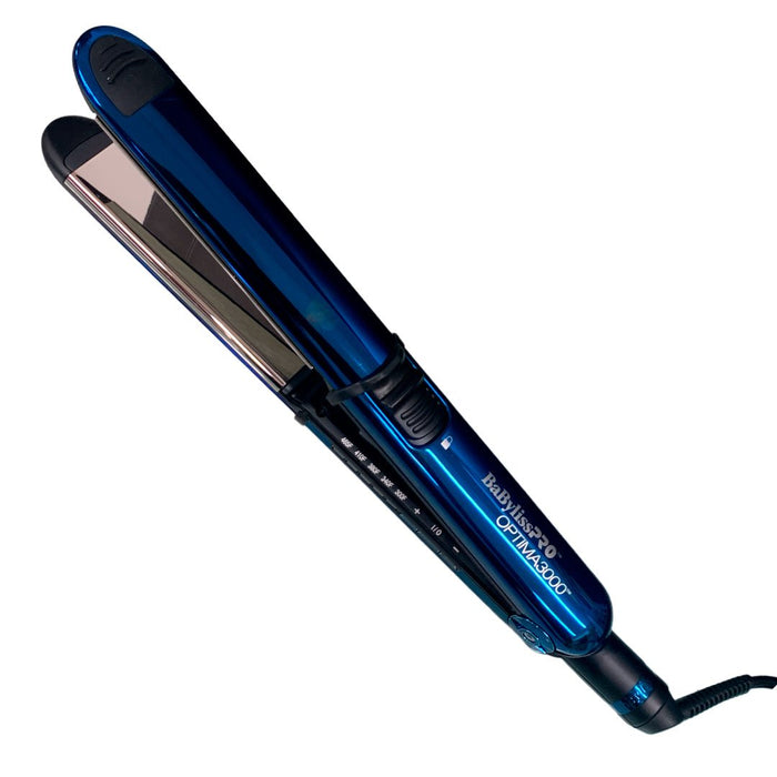 Plancha De Cabello Babyliss Optima 3000 1-1:4 Doble Voltaje Blue Cobalt Equipo