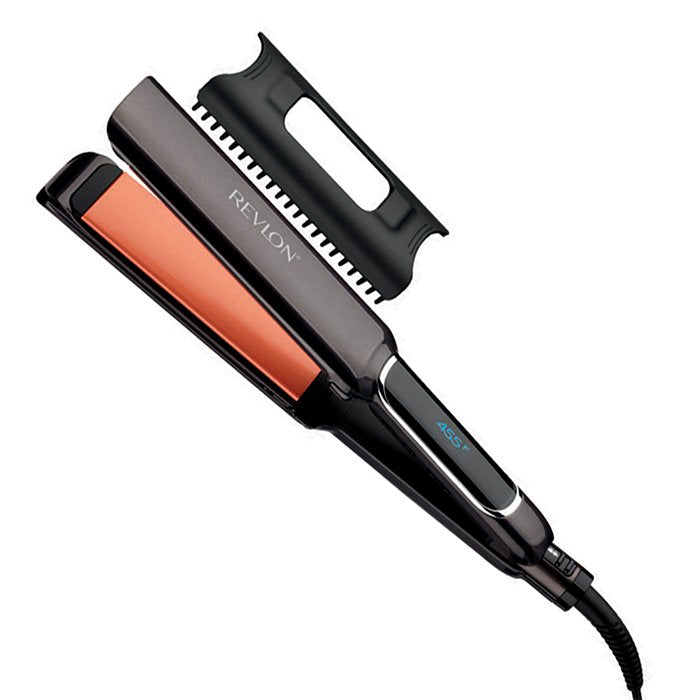 Revlon-Plancha-plana-para-cabello-liso-de-cobre-cepillin