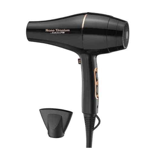 Secadora Babyliss Pro Rose Gold Black Profesional 2000 Watts B6176UX-