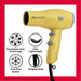 Secadora De Cabello Revlon 1875 Watts Edicion Amarilla funciones