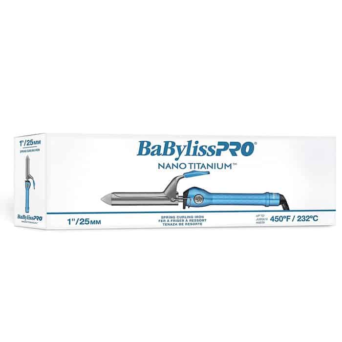 Tenaza Para Cabello Babyliss Nano Titanium 1"
