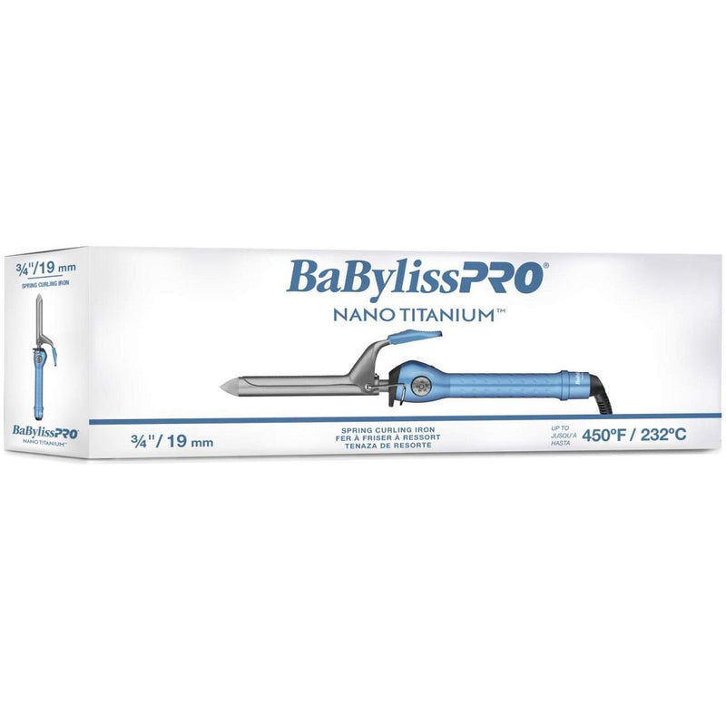 Tenaza Para Cabello Babyliss Nano Titanium 3:4″ BNT75S