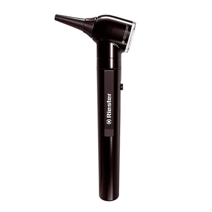 Otoscopio Riester E-Scope Fibra Optica Led 3.7V