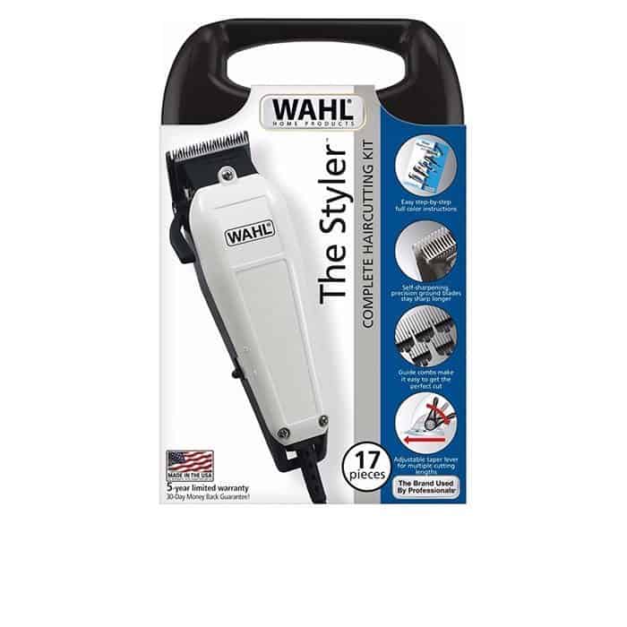 Hair Wahl Cabello Cortadora De Cabello Wahl Styler 17 Piezas